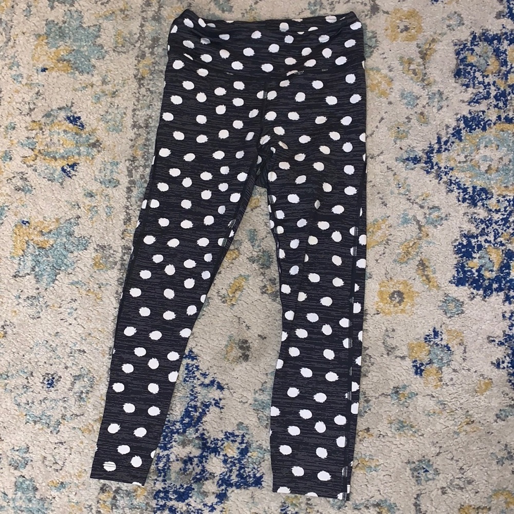 Outdoor Voices Tech Sweat Polka Dot Leggings